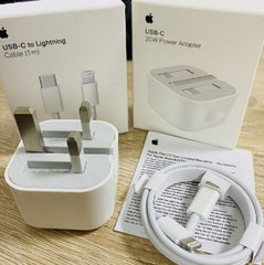 Original Apple 20W 3-Pin USB-C Adapter – Official FutureTech Warranty | 1 Year Claim in Pakistan | iPhone Fast Charger
